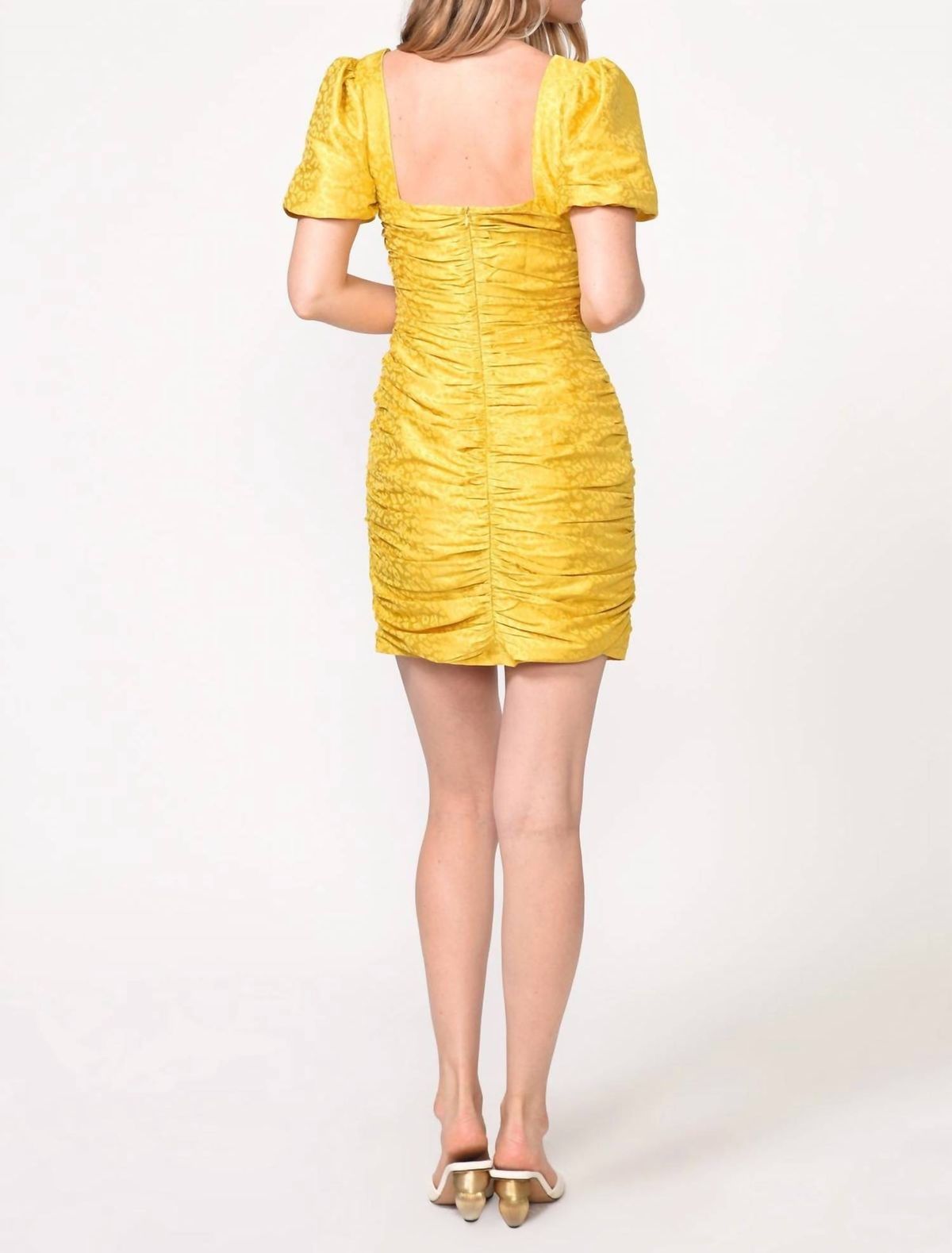 Style 1-1847729145-3471 adelyn rae Size S Yellow Cocktail Dress on Queenly