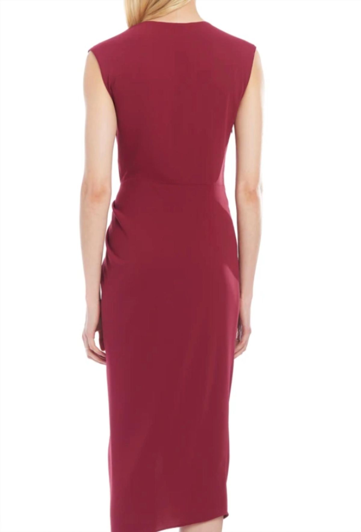 Style 1-4026872443-2696 Amanda Uprichard Size L Wedding Guest Burgundy Red Cocktail Dress on Queenly