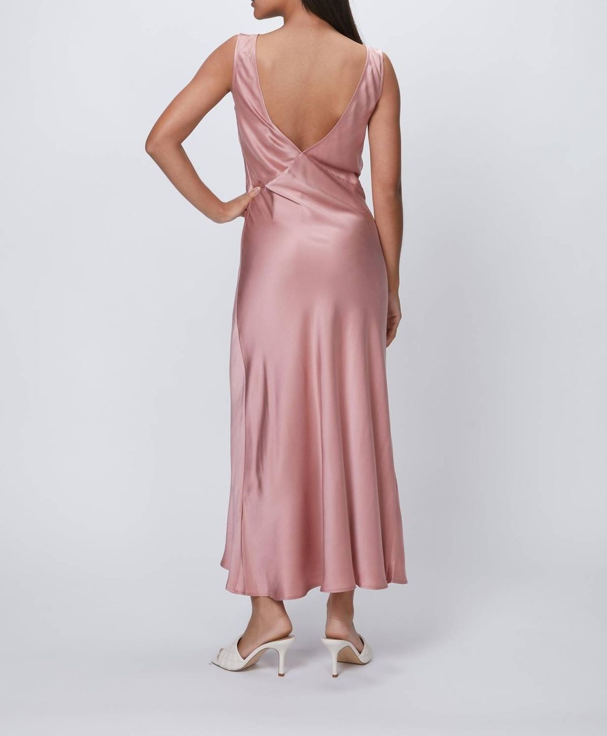 Style 1-3317266043-2696 ASCENO Size L Homecoming Satin Pink Cocktail Dress on Queenly