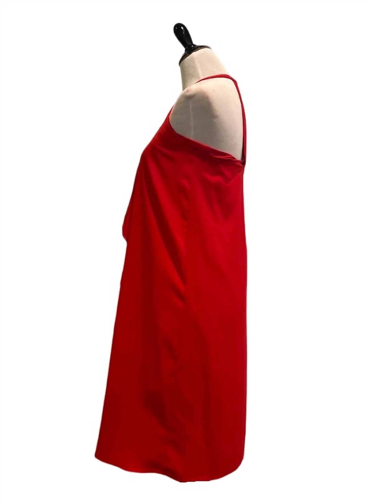 Style 1-2550296386-649 Julie Brown Size 2 Halter Red Cocktail Dress on Queenly