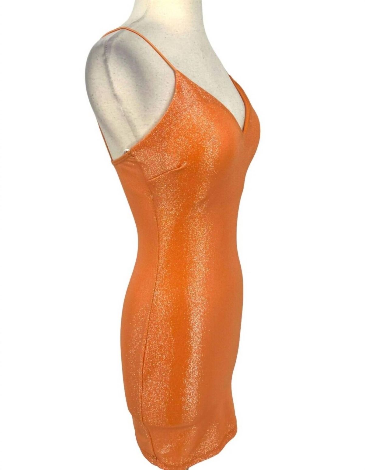 Style 1-1037257338-2901 Lovely Day Size M Orange Cocktail Dress on Queenly