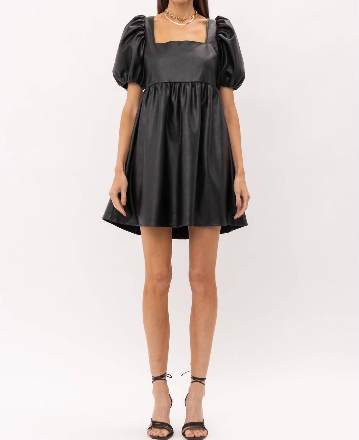 Style 1-1023376335-3471 Sofie the Label Size S Homecoming Cap Sleeve Black Cocktail Dress on Queenly