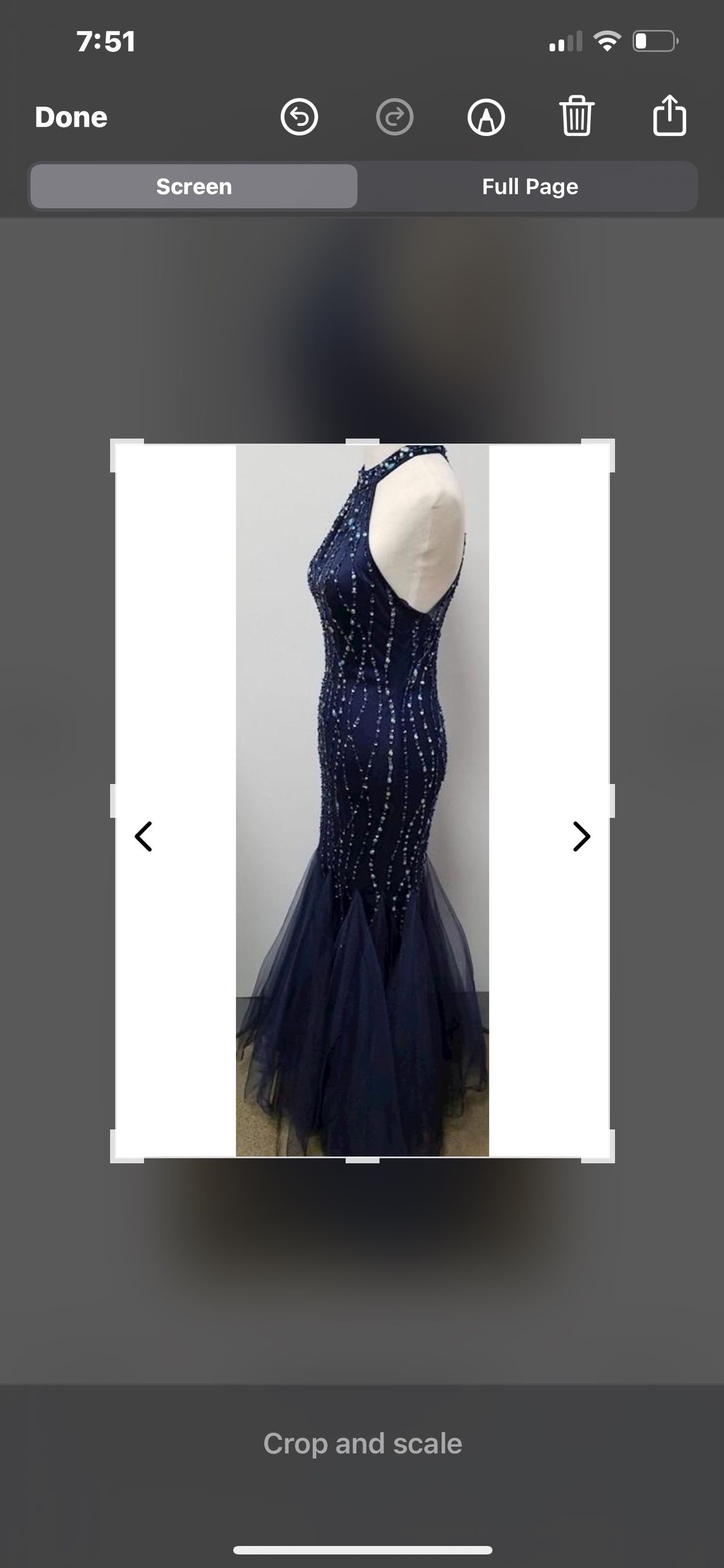Camille La Vie Size 6 Prom Halter Blue Mermaid Dress on Queenly
