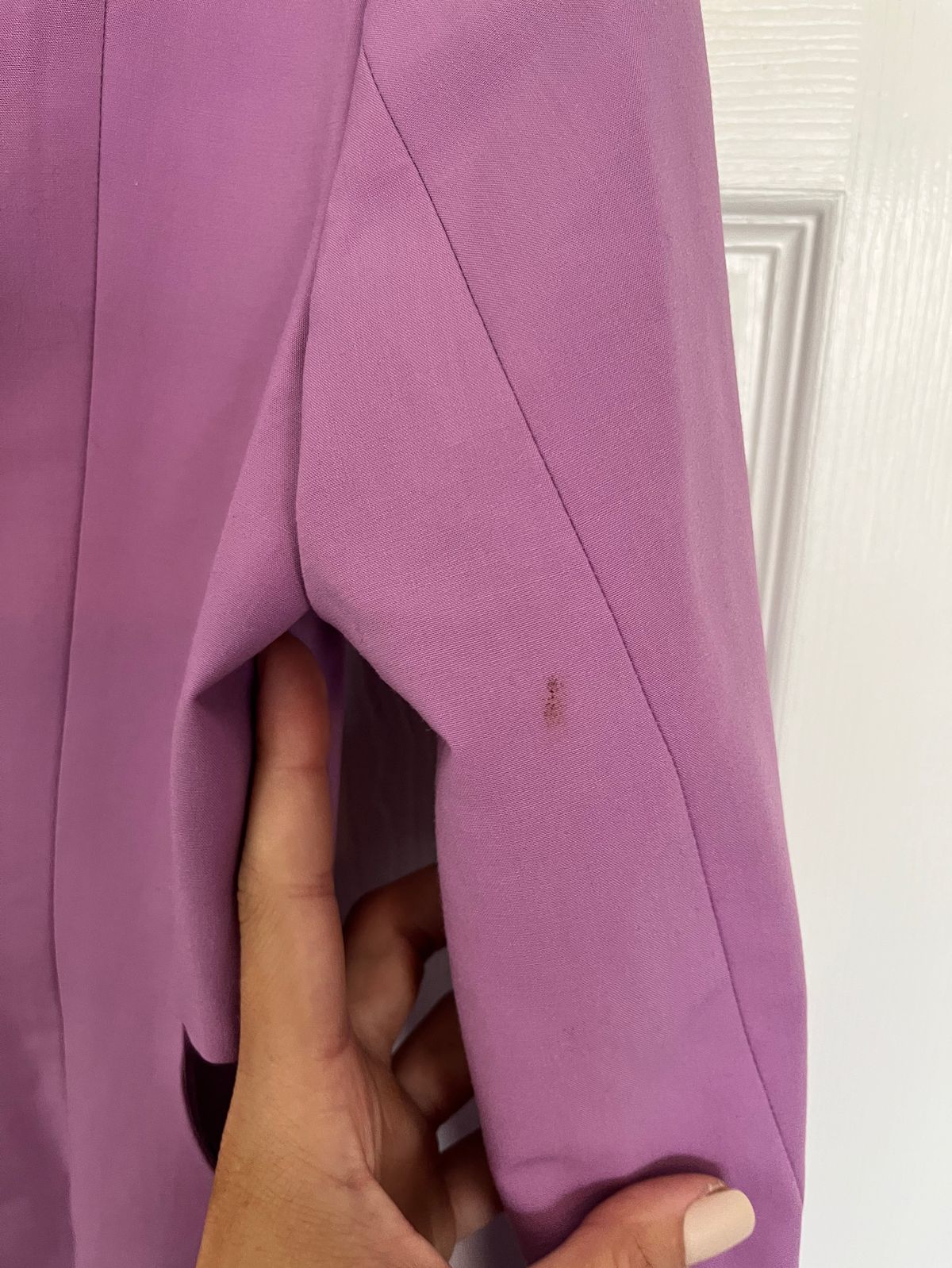 Zara Size M Homecoming Long Sleeve Purple Cocktail Dress on Queenly