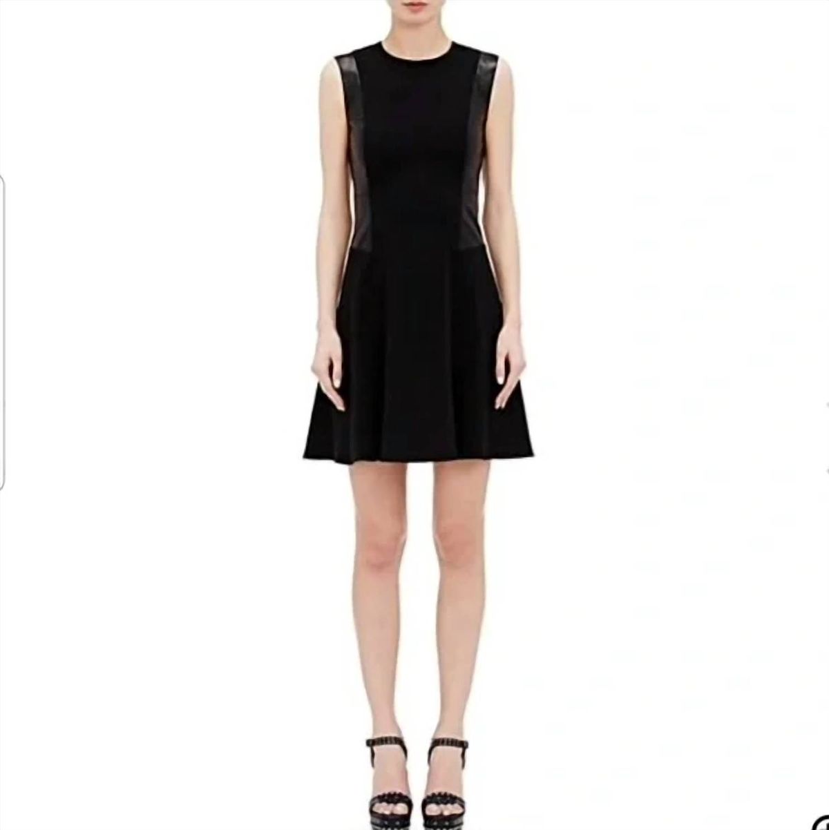 Style 1-3943834492-1498 L'Agence Size 4 Wedding Guest High Neck Black Cocktail Dress on Queenly