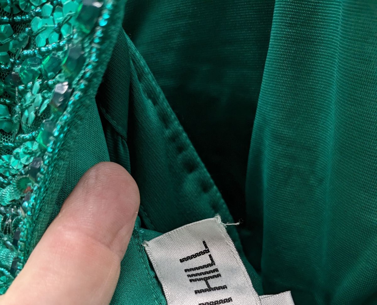 Sherri Hill Size 6 Green Floor Length Maxi on Queenly