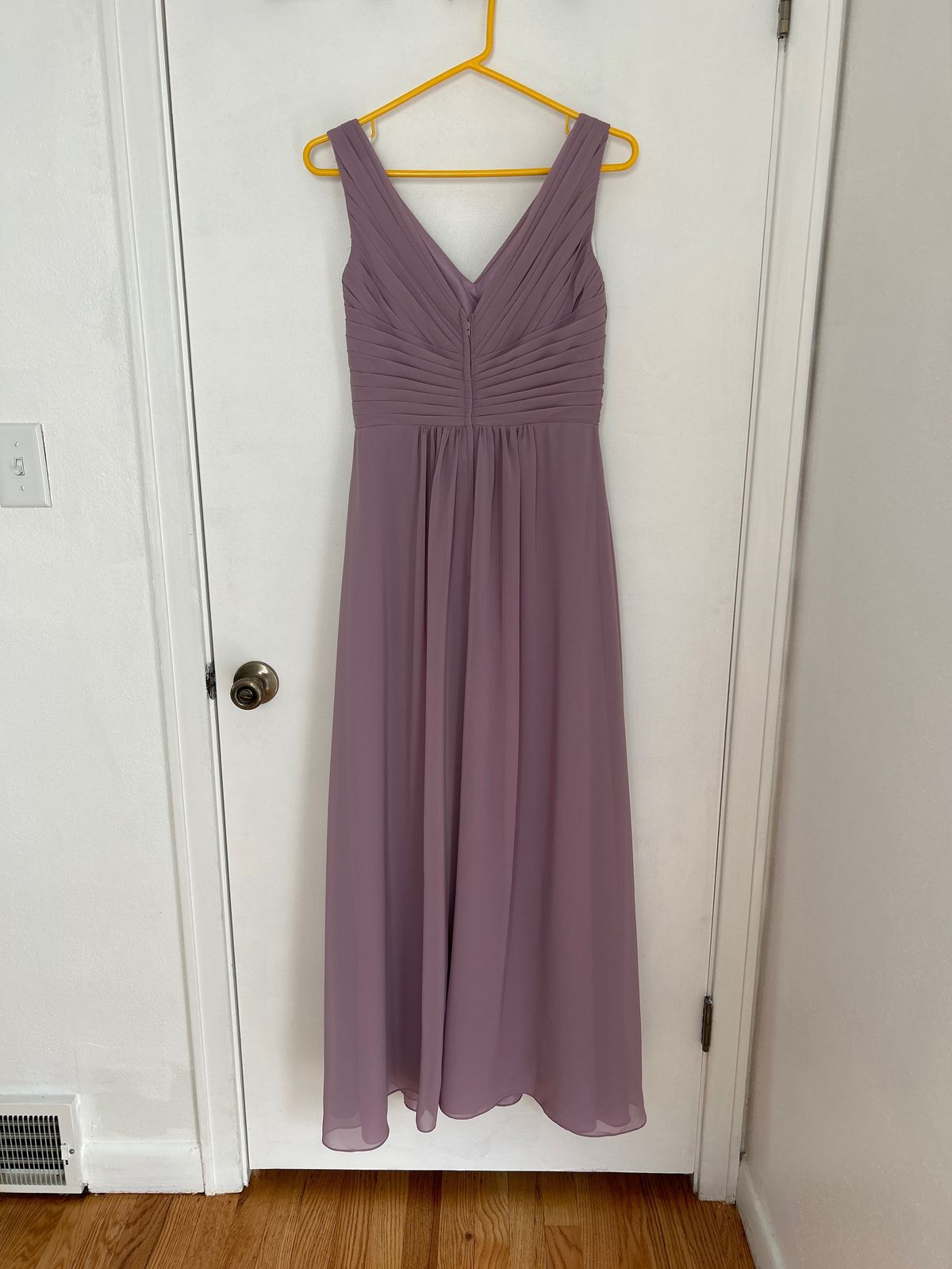 Style 22884 Christina Wu Size 6 Bridesmaid Purple Floor Length Maxi on Queenly