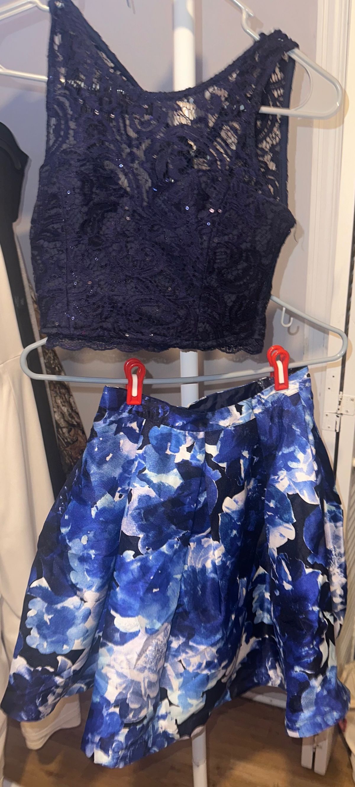 My Michelle Size 6 Homecoming Blue Cocktail Dress on Queenly