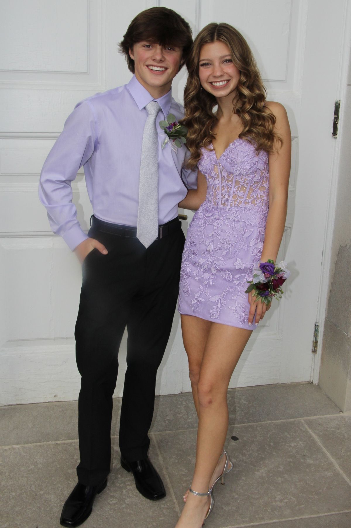 Sherri Hill Size 0 Homecoming Strapless Purple Cocktail Dress on Queenly