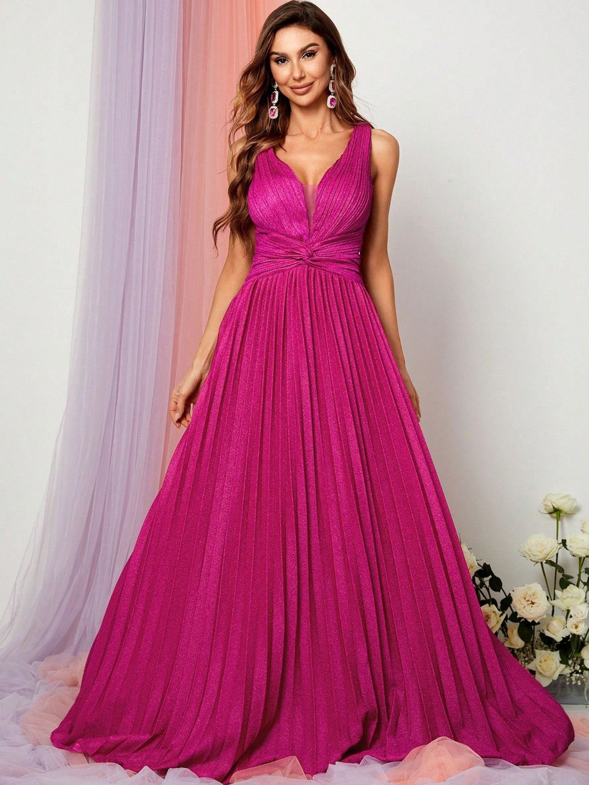 Style FSWD0972 Faeriesty Size S Hot Pink A-line Dress on Queenly