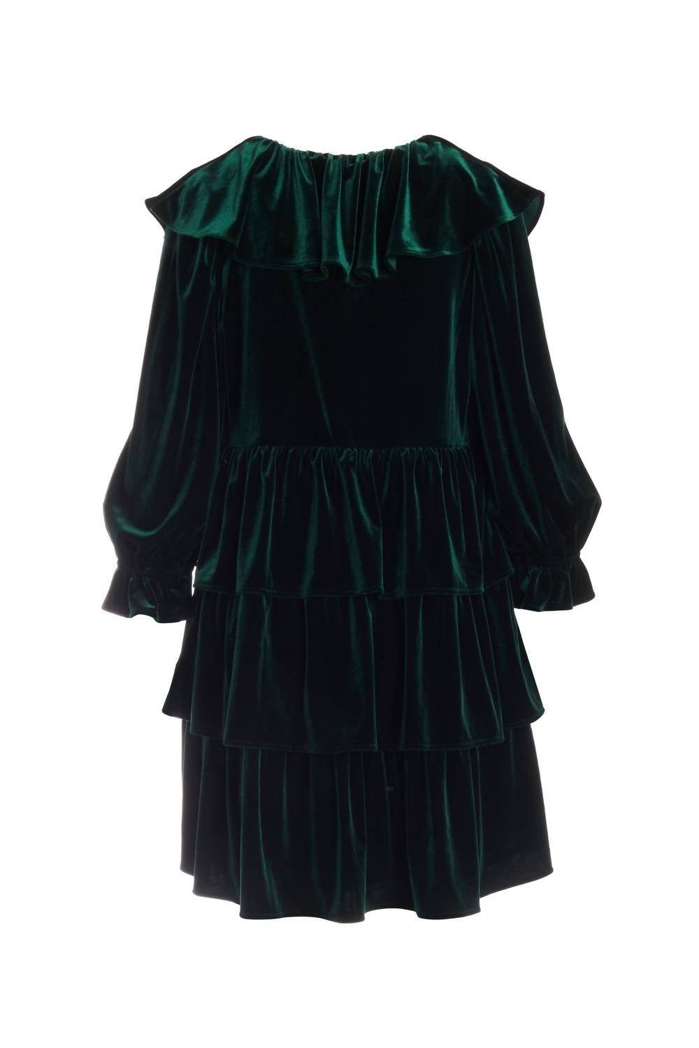 Style 1-3542703646-3855 Crosby by Mollie Burch Size XS Velvet Green Cocktail Dress on Queenly