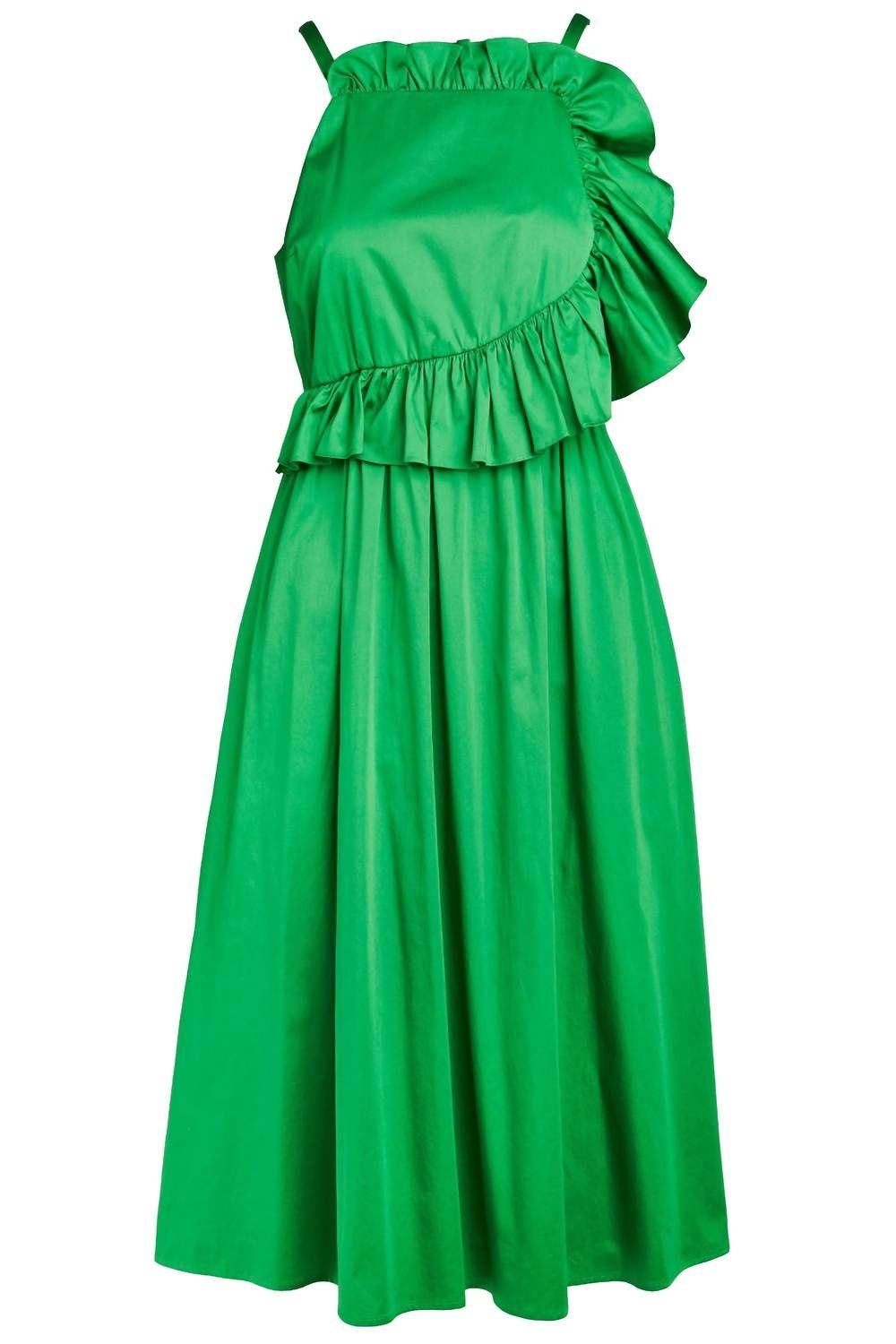 Style 1-3740518290-3855 Crosby by Mollie Burch Size XS High Neck Green Cocktail Dress on Queenly