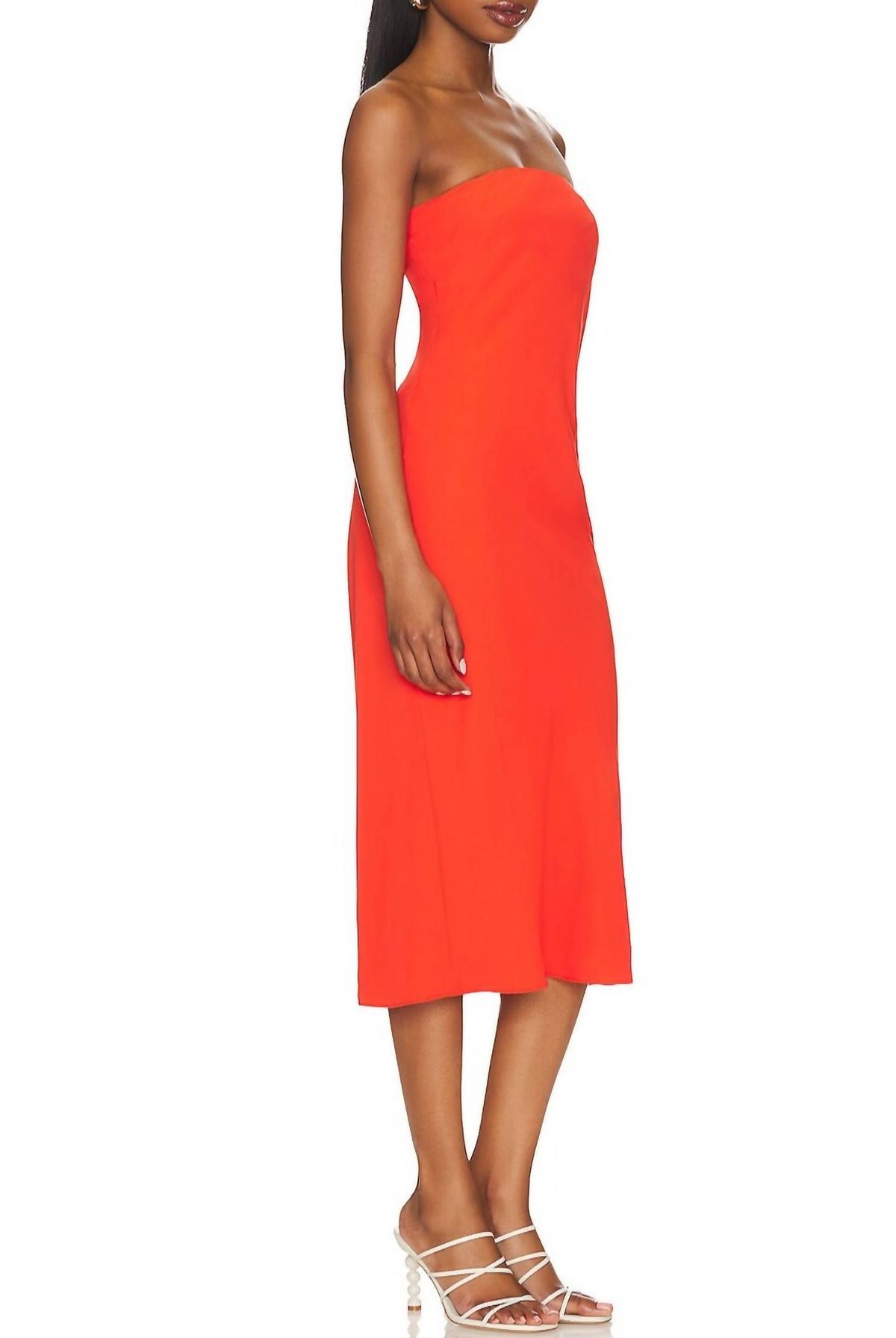 Style 1-414938188-3855 Amanda Uprichard Size XS Orange Cocktail Dress on Queenly