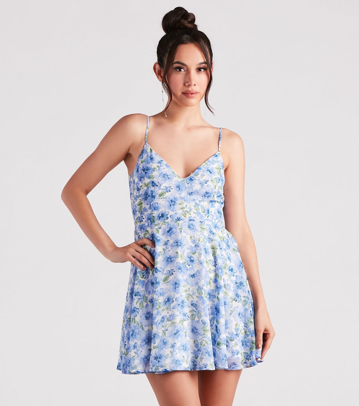 Windsor white floral discount dress