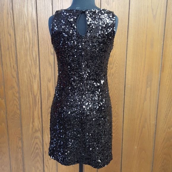 White House Black Market Size 4 Homecoming Satin Black Cocktail Dress on Queenly