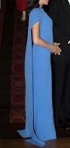 Size 14 Prom Blue Floor Length Maxi on Queenly