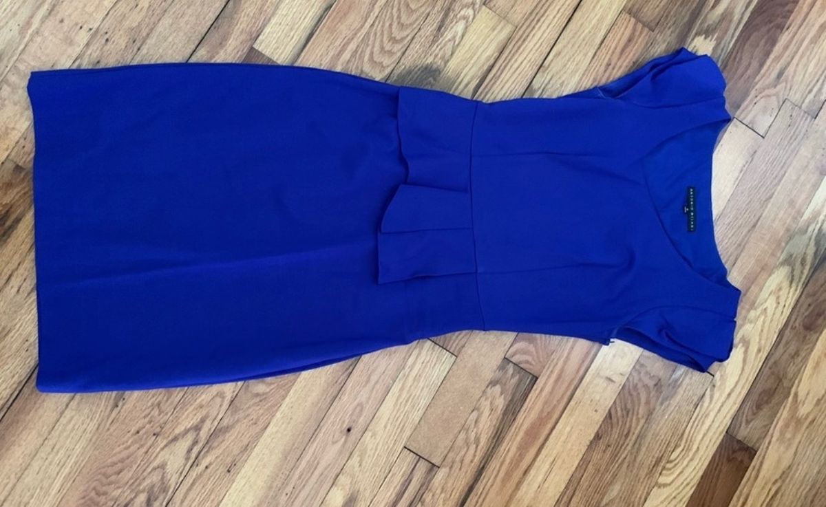 Size 0 Prom One Shoulder Blue Cocktail Dress on Queenly
