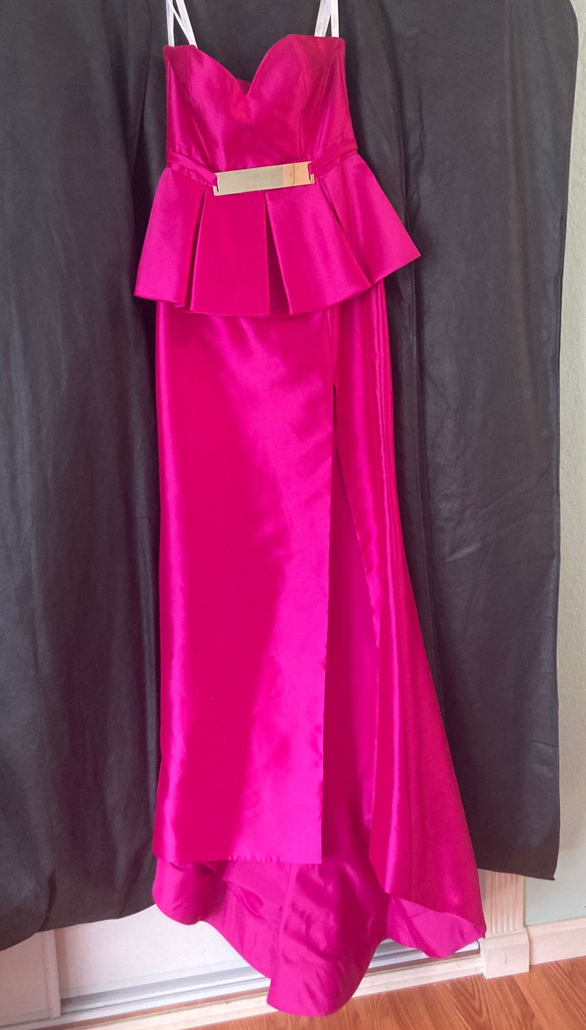 Terani Couture Size 6 Prom Strapless Pink Mermaid Dress on Queenly