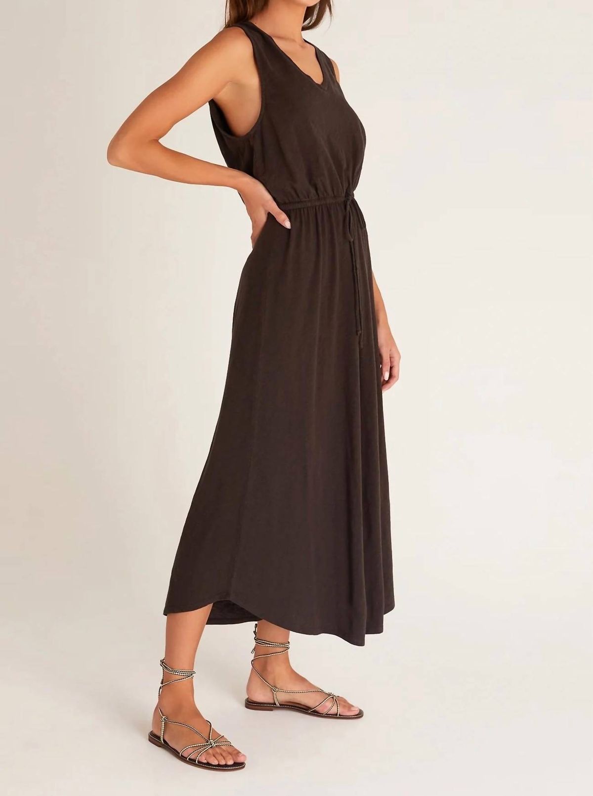 Style 1-1301730030-2793 Z Supply Size L Black Cocktail Dress on Queenly