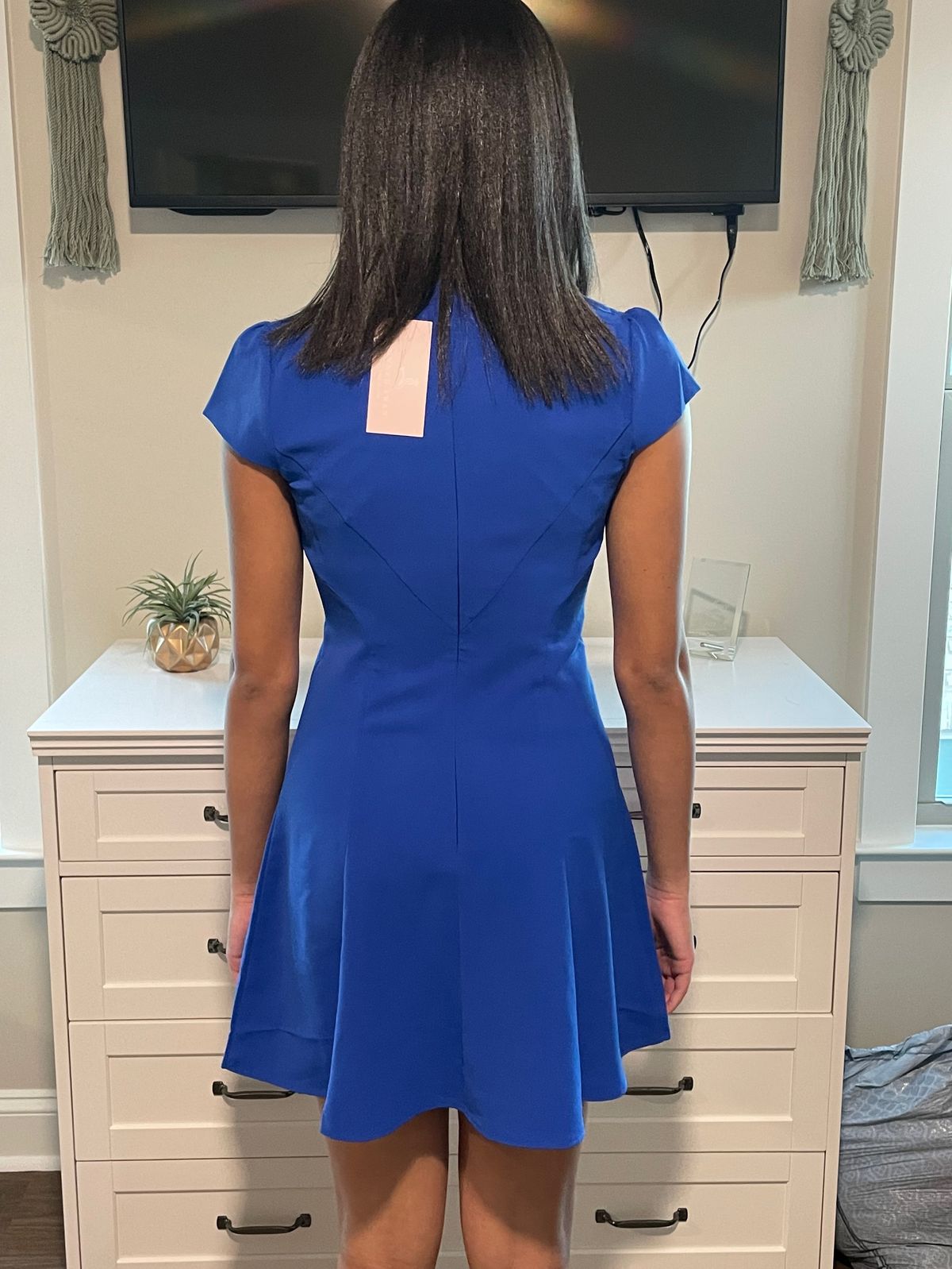 Size S Blue Cocktail Dress on Queenly