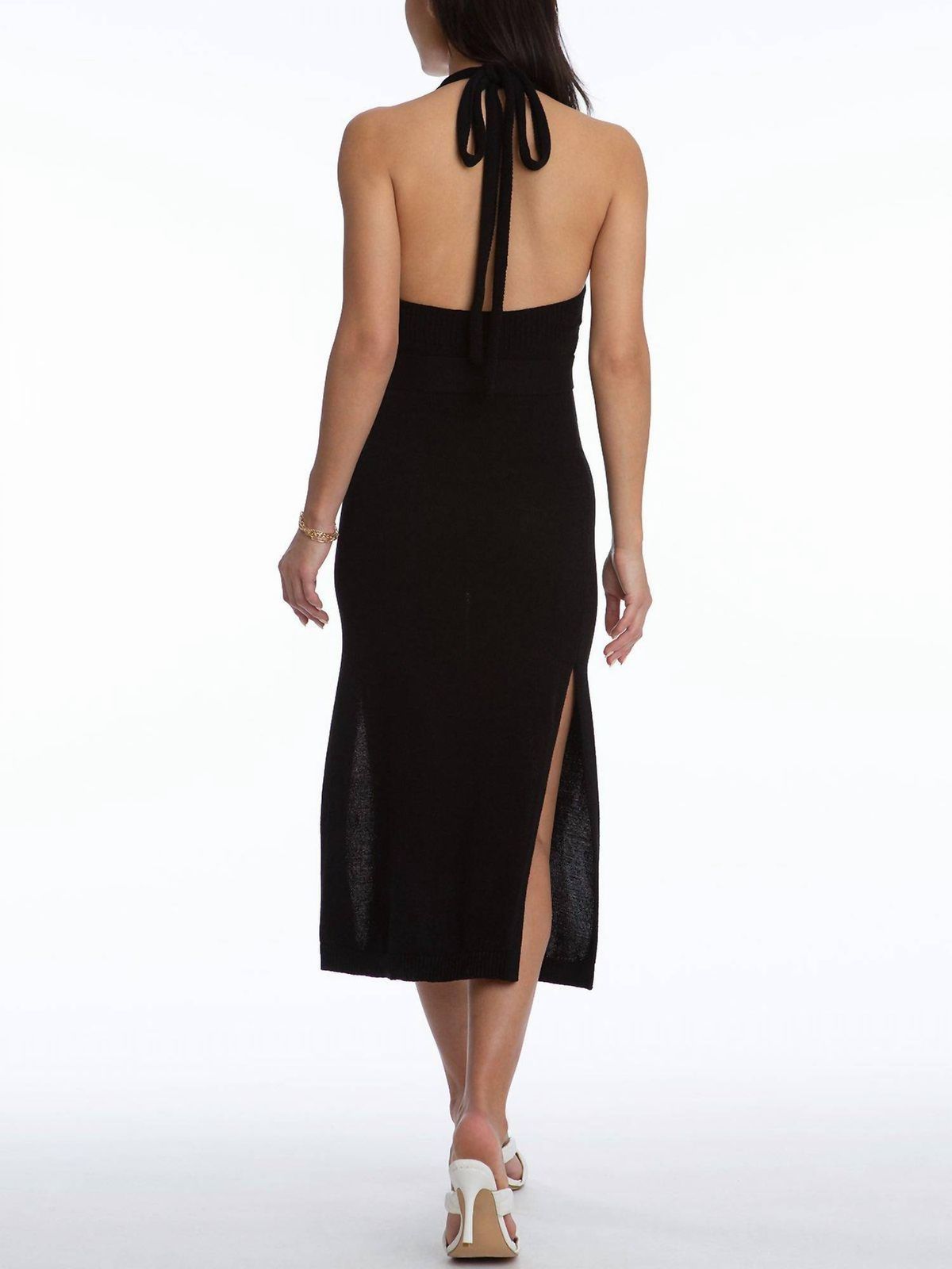 Style 1-3669610247-3860 525 America Size XS Halter Black Cocktail Dress on Queenly