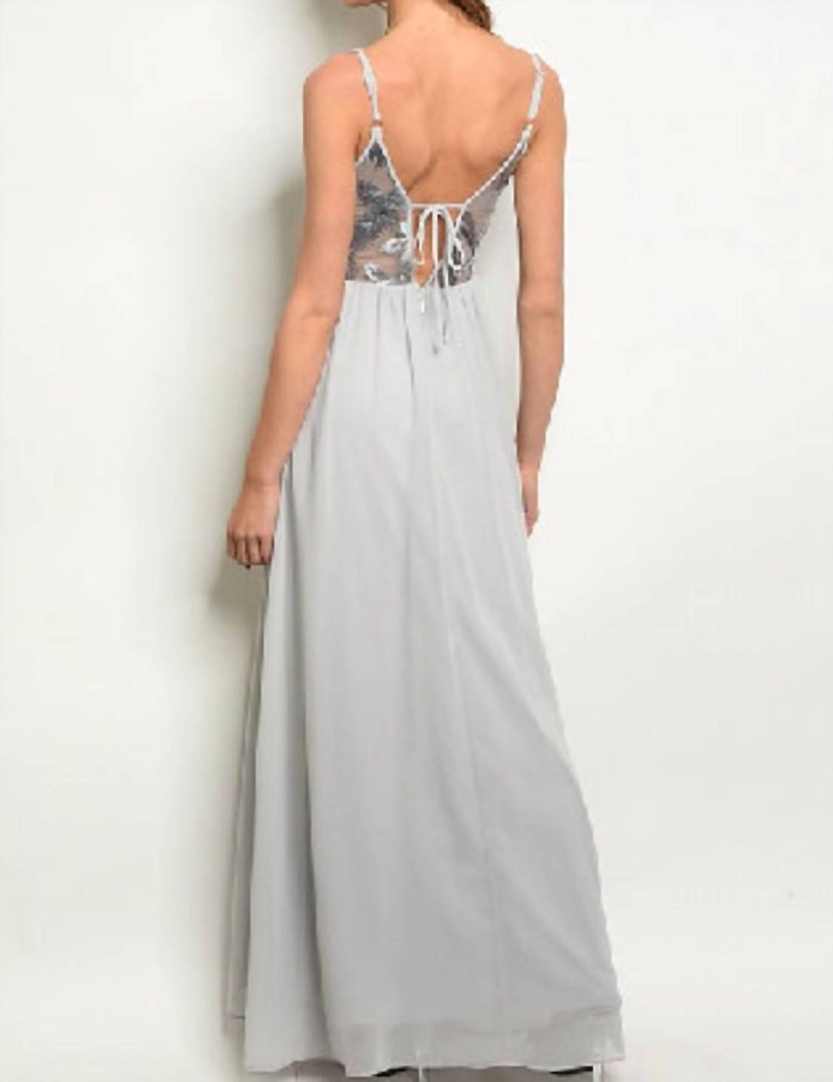 Style 1-2128940489-2696 SOIEBLU Size L  Floor Length Maxi on Queenly