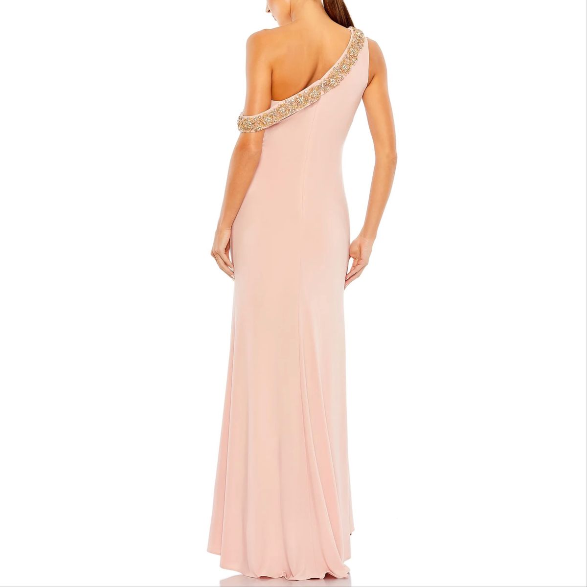 Mac Duggal Size 8 Pink Side Slit Dress on Queenly
