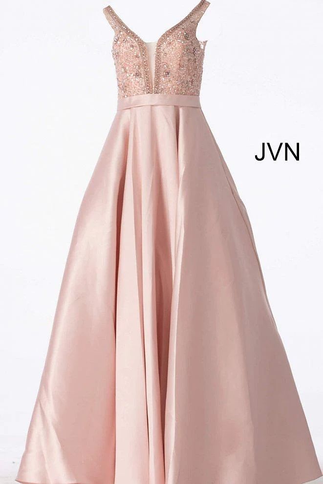 Style 67198 Jovani Size 8 Pink A-line Dress on Queenly