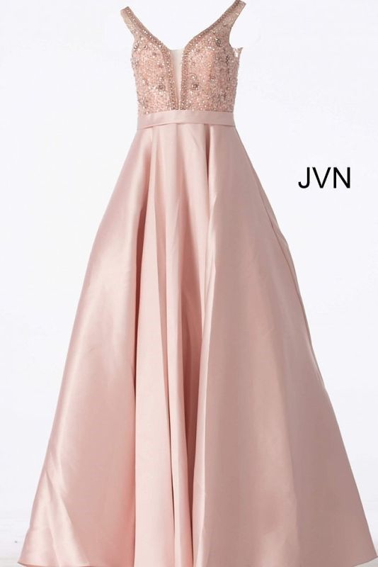 Style 67198 Jovani Size 12 Pink A-line Dress on Queenly