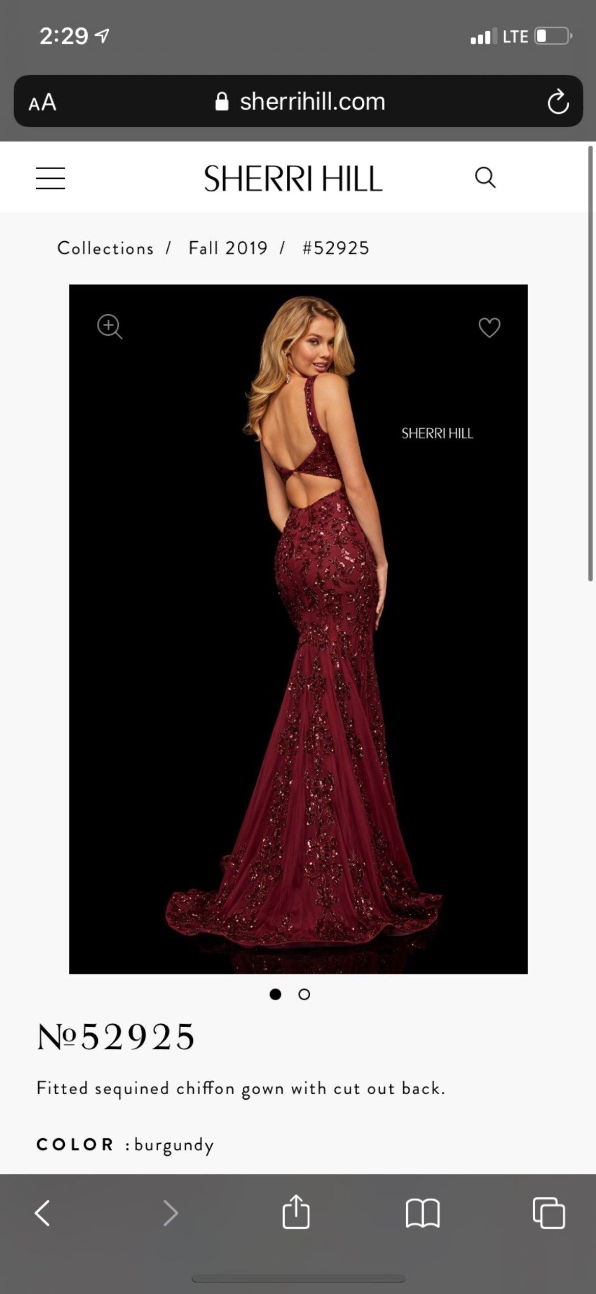 Sherri Hill Size 4 Prom Red Mermaid Dress on Queenly