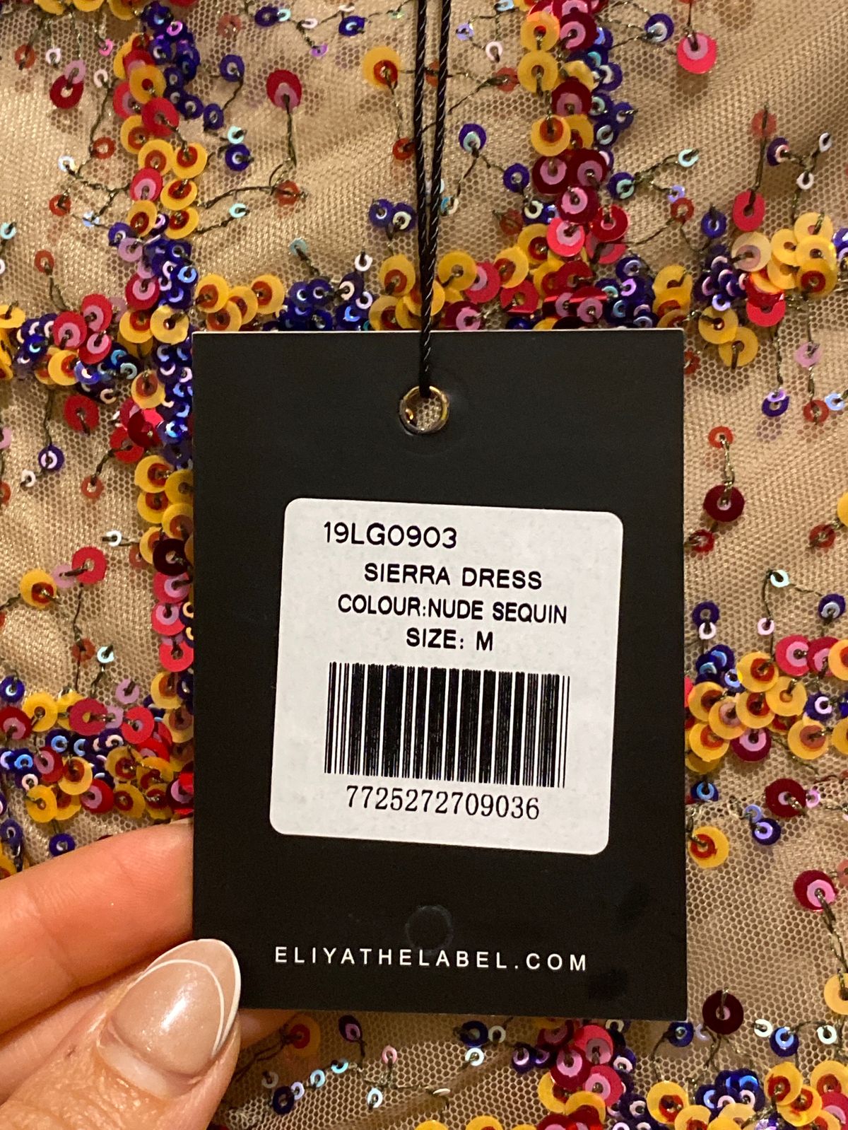 Eliya The Label Size M Prom Strapless Multicolor Cocktail Dress on Queenly