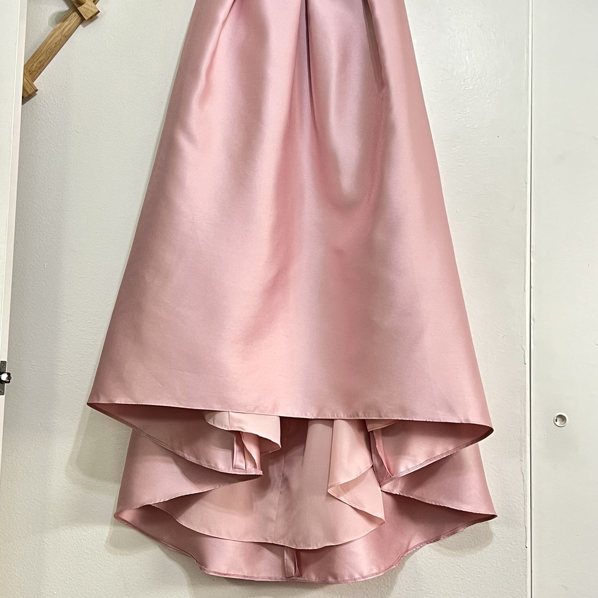 Alfred Sung Size 14 Prom Halter Pink A-line Dress on Queenly