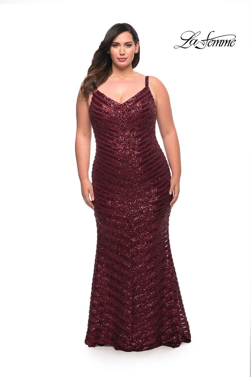 Size 18 2025 burgundy dress