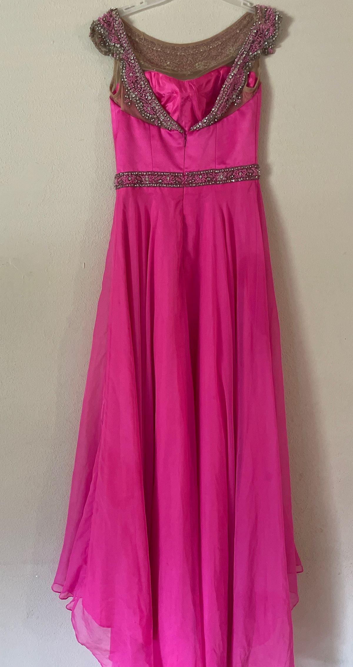 Sherri Hill Size S Off The Shoulder Pink Ball Gown on Queenly