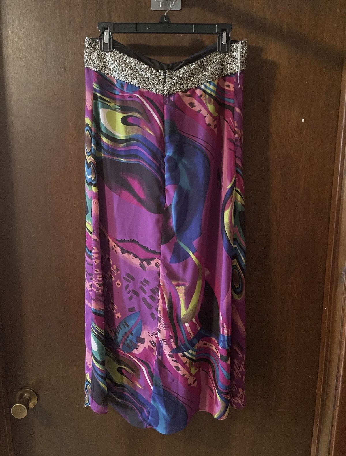 Authentic Icon Size S Strapless Multicolor Cocktail Dress on Queenly