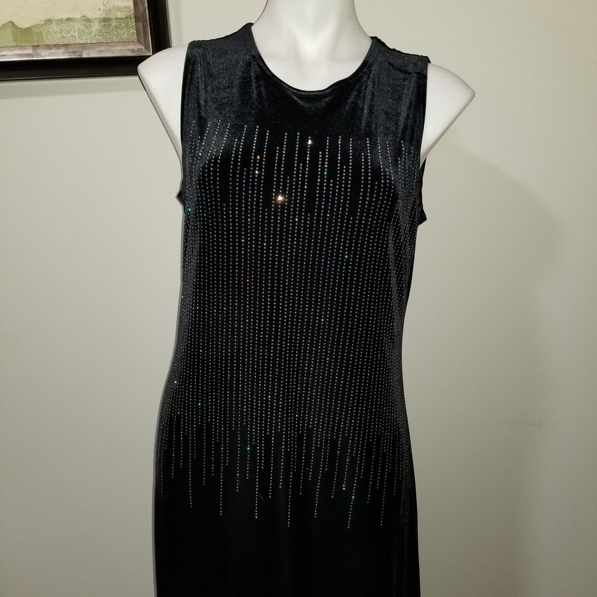 Vintage Size 12 Black A-line Dress on Queenly