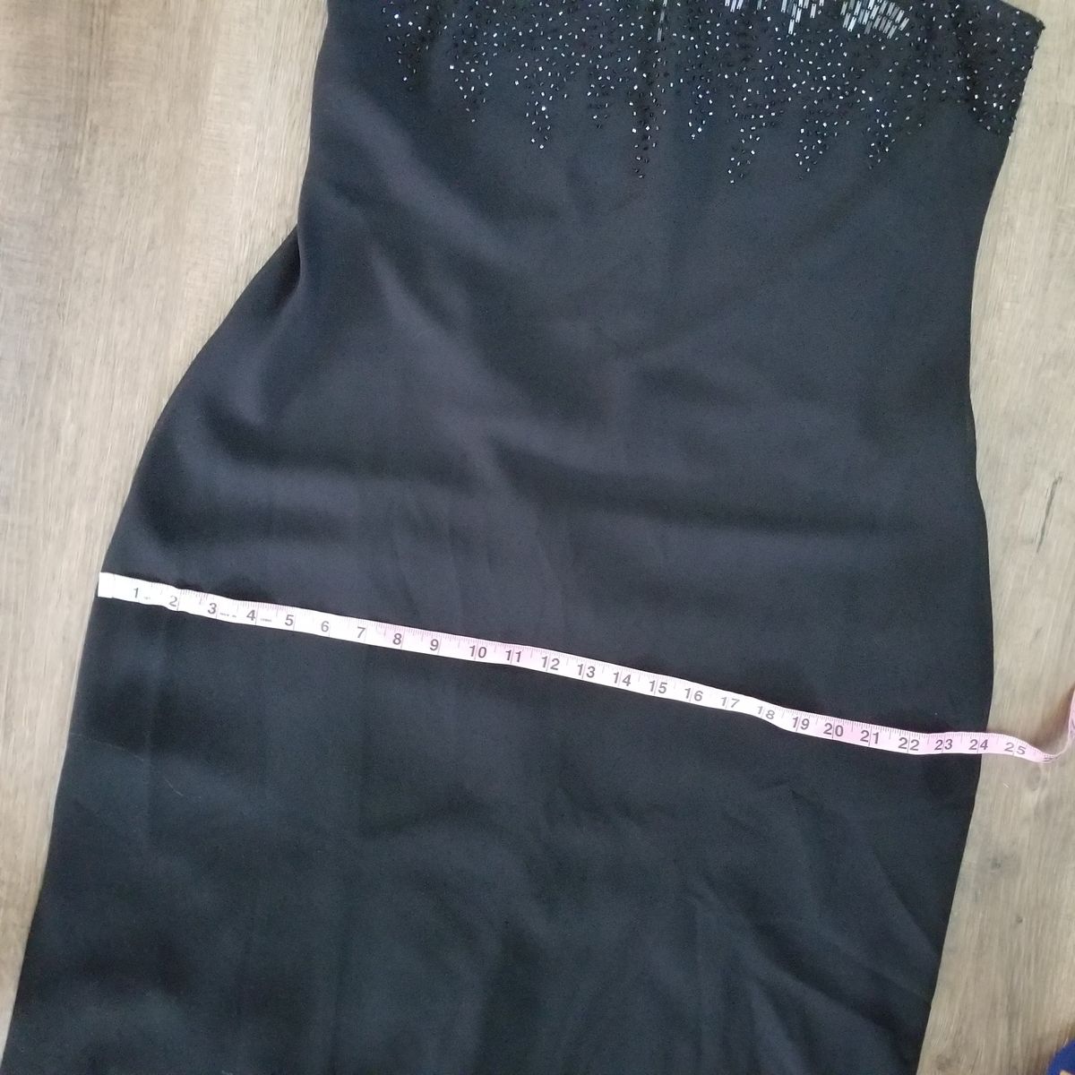 Vintage Plus Size 16 Black Mermaid Dress on Queenly