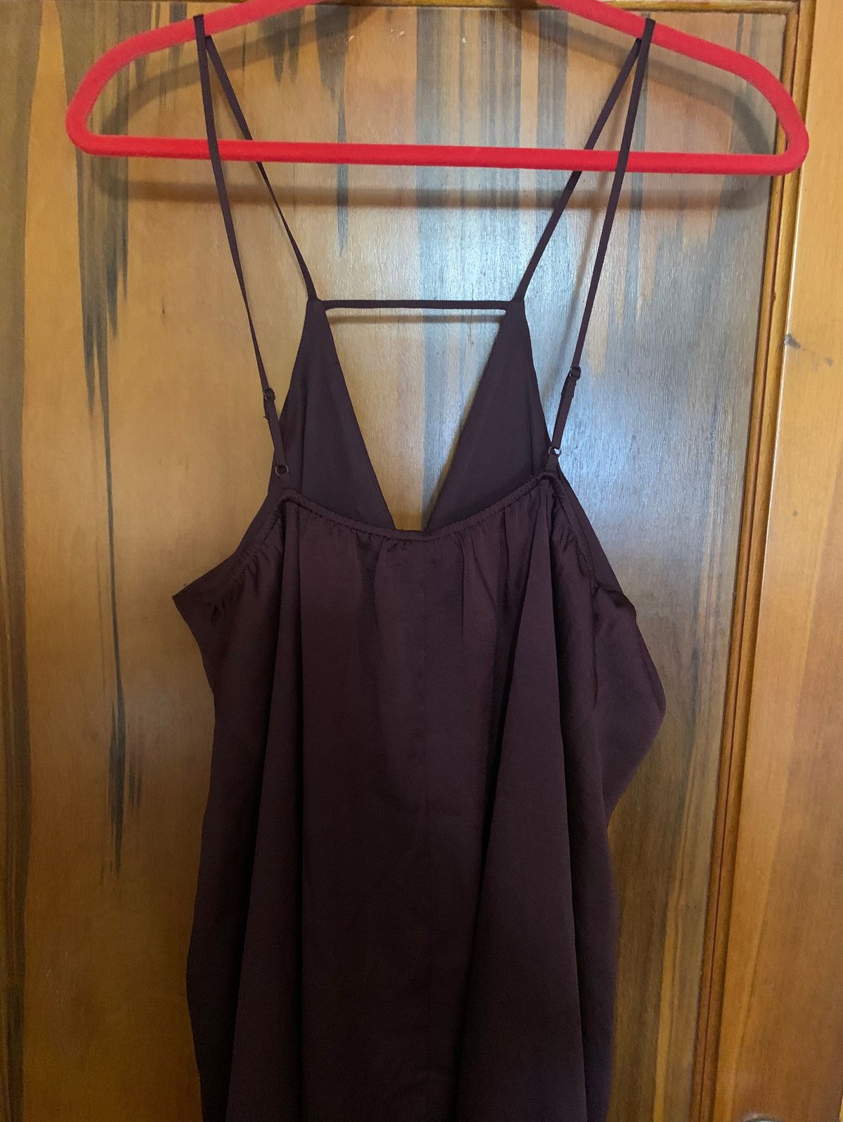 Express Size M Plunge Purple Cocktail Dress on Queenly