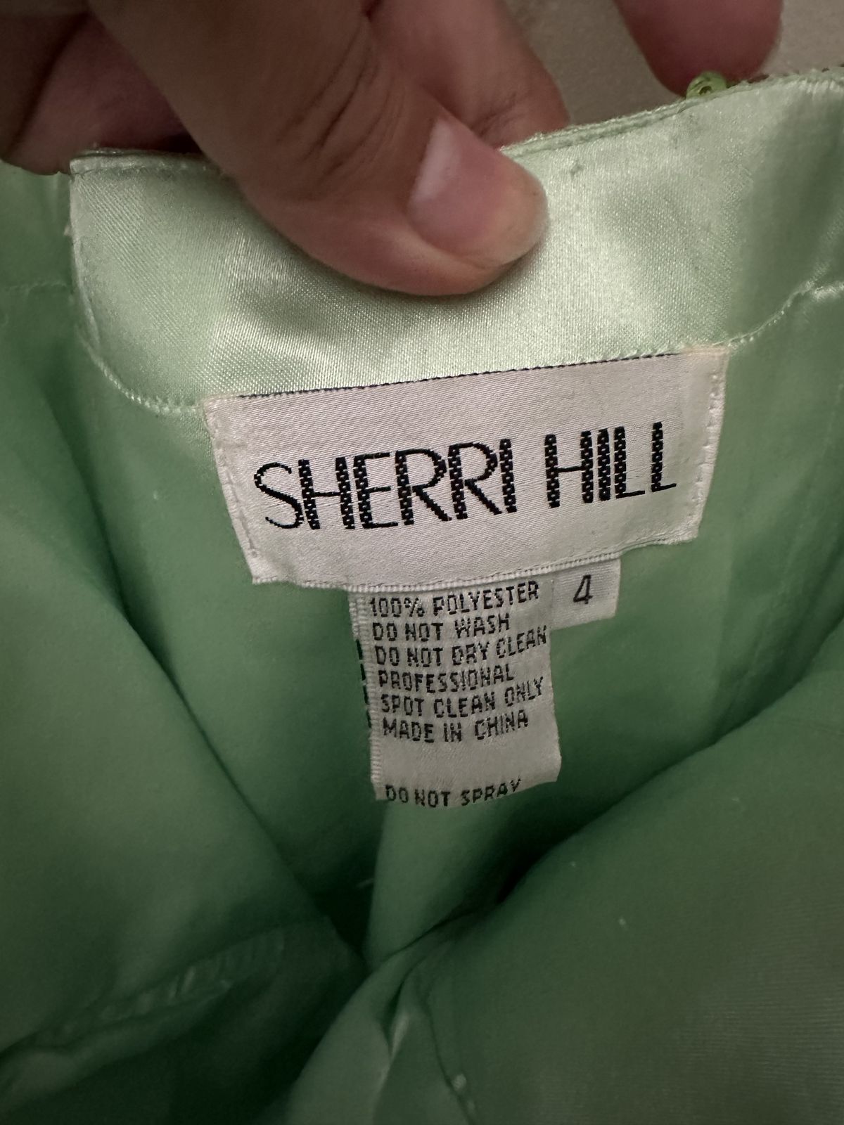 Sherri Hill Size 4 Prom Strapless Green Floor Length Maxi on Queenly