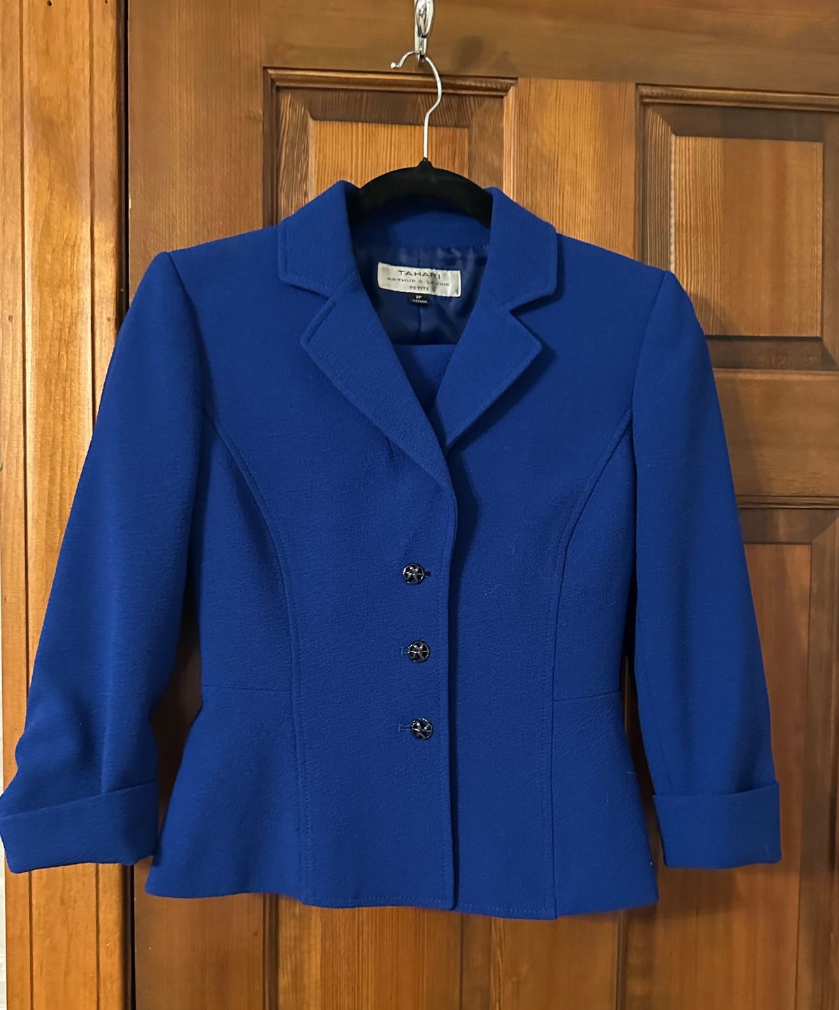 Size 2 Pageant Blazer Royal Blue Cocktail Dress on Queenly