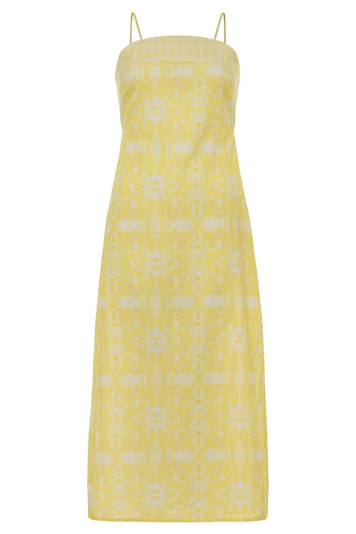 Style 1-2360838901-2696 Anna Cate Size L Floral Yellow Cocktail Dress on Queenly