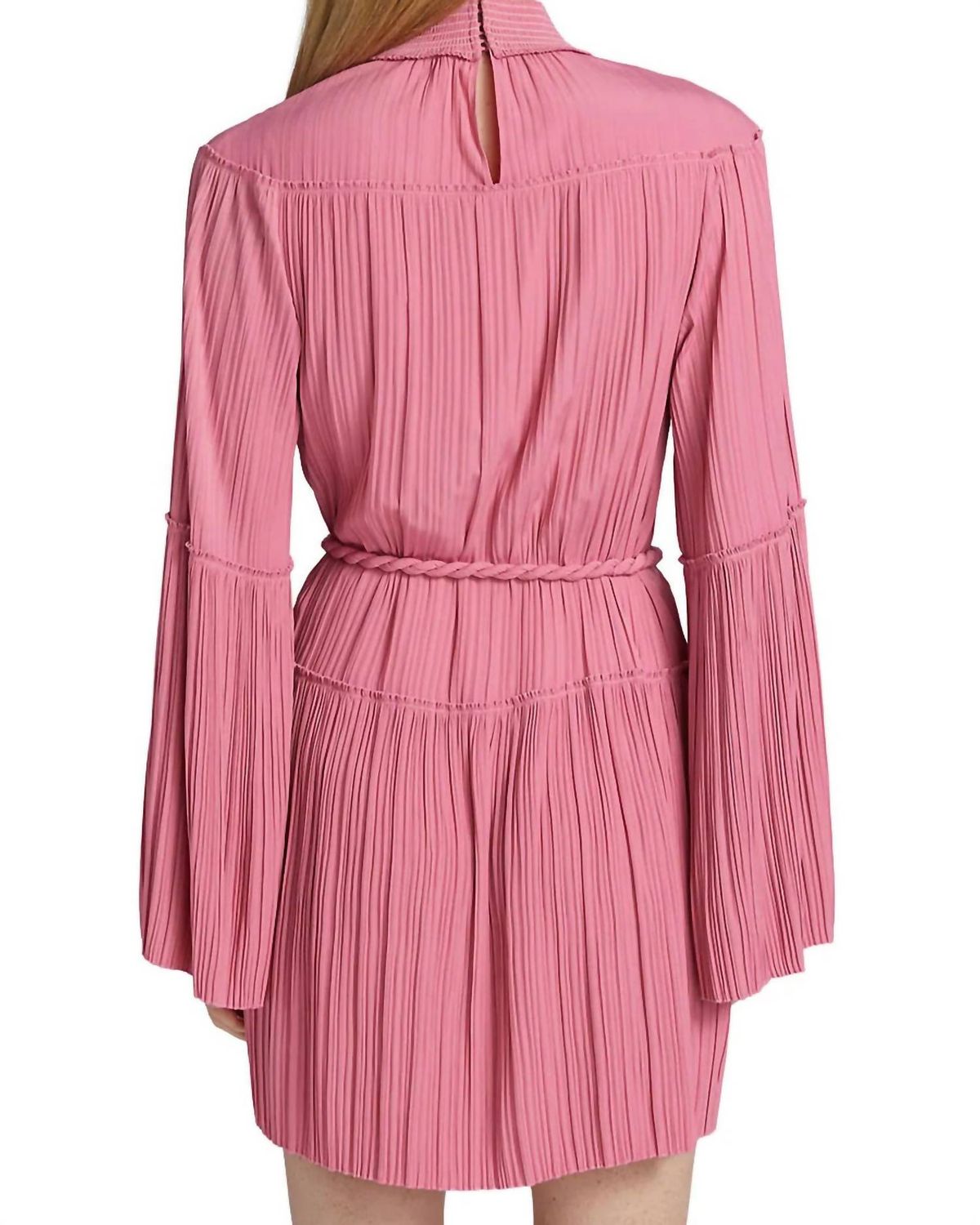 Style 1-3831929095-1498 A.L.C. Size 4 Long Sleeve Pink Cocktail Dress on Queenly