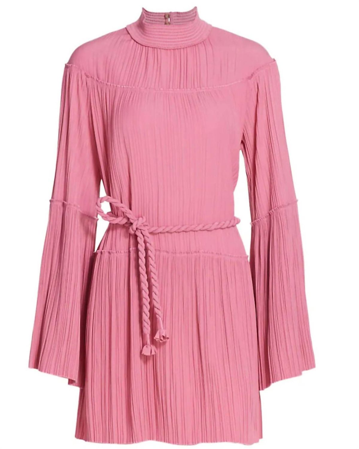 Style 1-3831929095-1498 A.L.C. Size 4 Long Sleeve Pink Cocktail Dress on Queenly