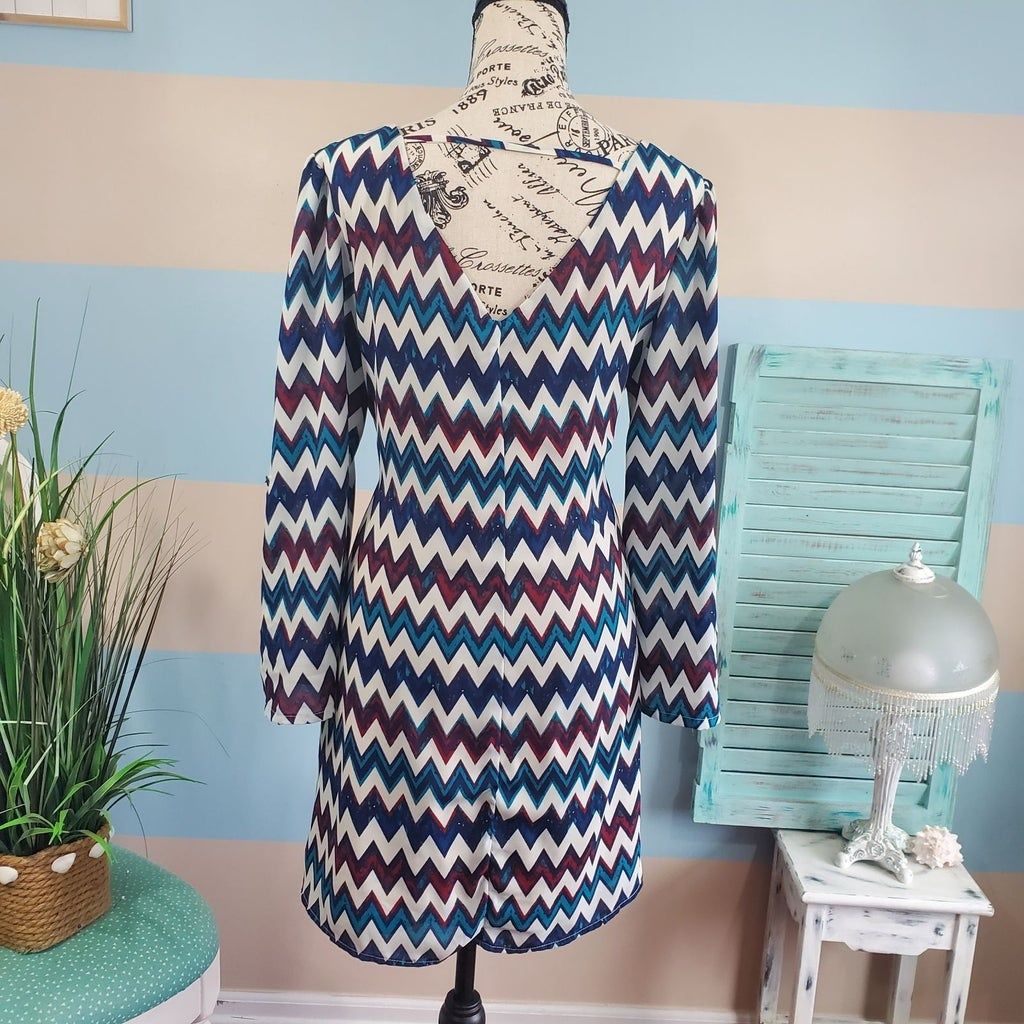 Size 12 Multicolor Cocktail Dress on Queenly