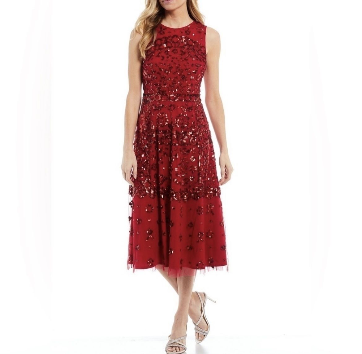 Pisarro Nights Size 6 Prom Red Cocktail Dress on Queenly