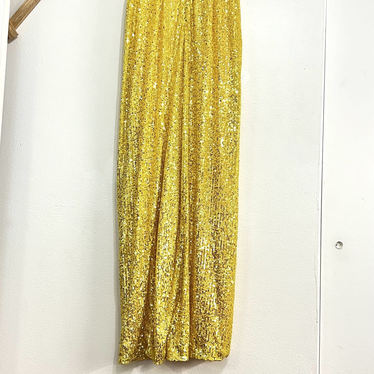 Style 26694 Mac Duggal Size 4 One Shoulder Yellow Floor Length Maxi on Queenly