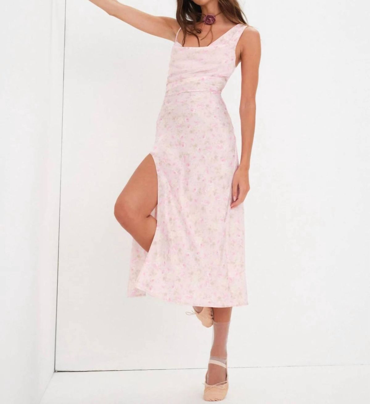 Style 1-1146125043-2901 for Love & Lemons Size M Pattern Cocktail Dress on Queenly