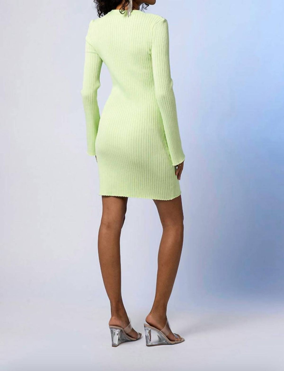 Style 1-161914567-3471 line and dot Size S Green Cocktail Dress on Queenly