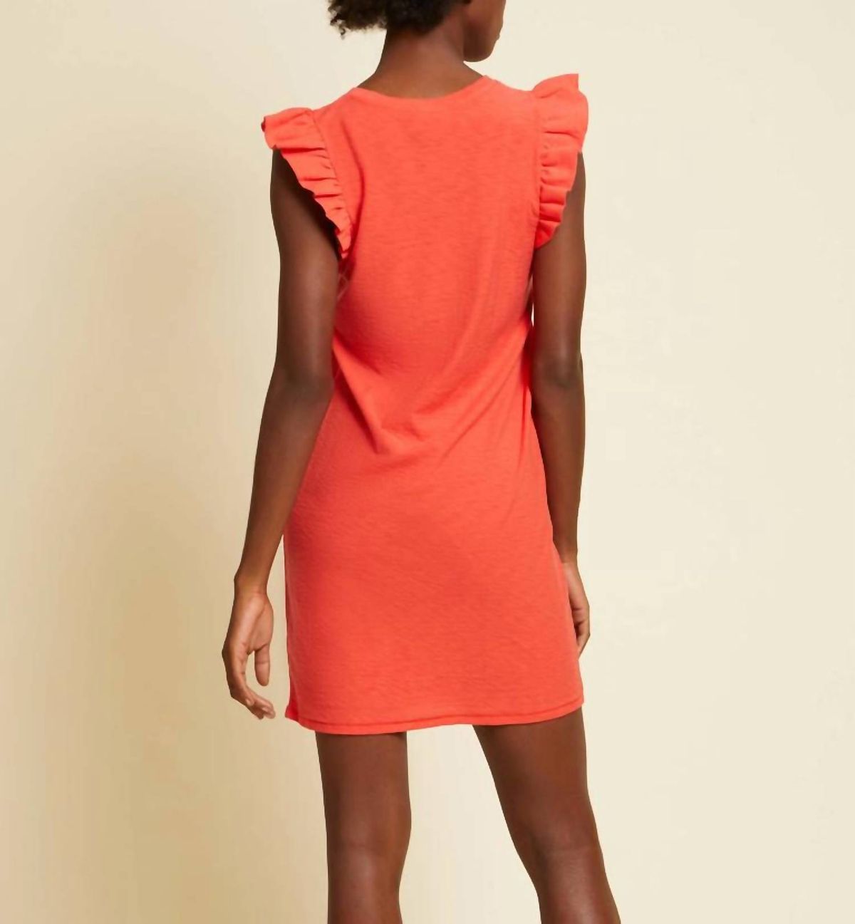 Style 1-2601324041-2791 Nation LTD Size L Orange Cocktail Dress on Queenly