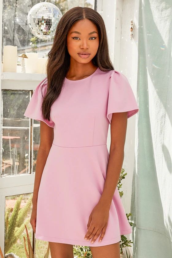 Style 1042202 Lulus Size 00 Pink Cocktail Dress on Queenly